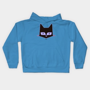 MY CAT IS AWESOME (pale blue edition) Kids Hoodie